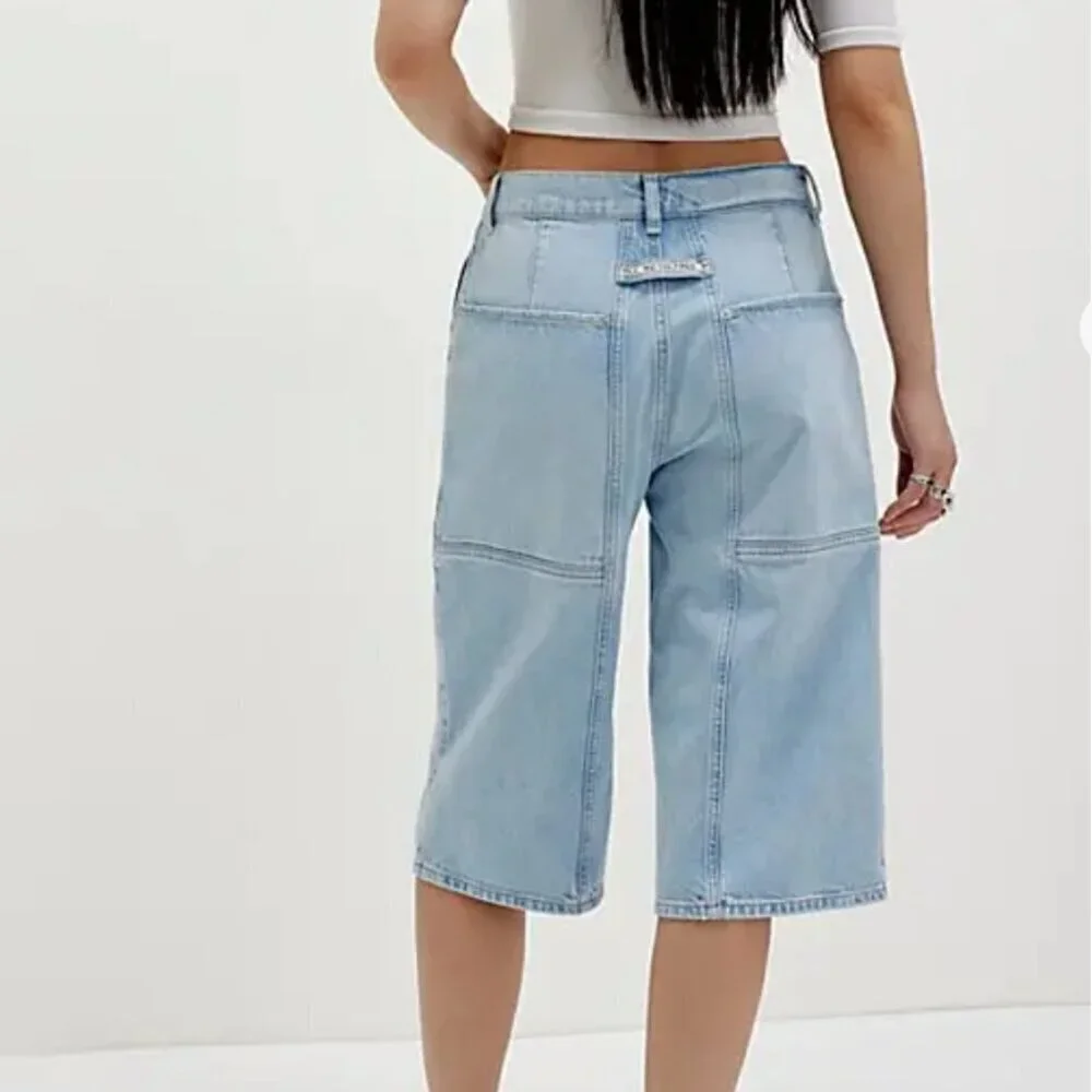 NWT Free People Havasu Slouchy Cropped Jeans in Hoover